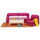 Lundby - L602051- Maison de Poupée - Salon Rose - Smaland
