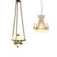 Lundby - L606033 - Maison de Poupée - Kit Lampe à huile + Lustre à bougies - Smaland
