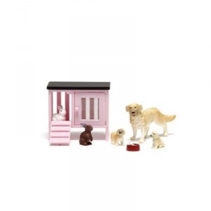 Lundby - L609020- Maison de Poupée - Animaux Familiers - Stockholm