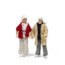 Lundby SMALAND : grand-mère et grand-père