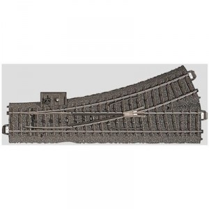 Märklin - 24611 - Les Véhicules - Rail Train Aiguillage Gauche (Import Allemagne)