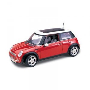 Maisto International Maisto - 31656 - Véhicule Miniature - Mini Cooper Sun 6 - Roof - échelle 1/18 bleu