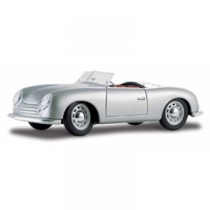 Maisto International Maisto - Modèle réduit - Porsche 356 Roadster (1948) - Echelle 1/18 : Gris
