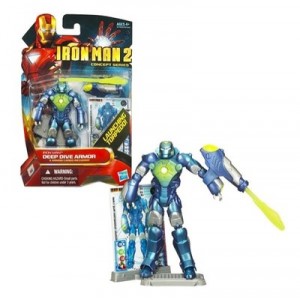 Marvel Entertainment Figurine Iron Man 2 Concept Series: Armure de Plonge