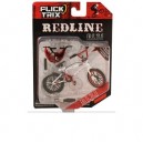 Master Heaters Flick Trix - Véritable BMX Miniature - 10 cm - Redline - RL5.1 (Trix)