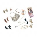 Mattel Barbie Collector - R9929 - Accessoire Poupée - Customisation Collector - Thème Or