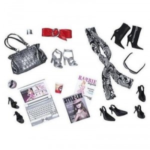 Mattel Barbie Collector - R9930 - Accessoire Poupée - Customisation Collector - Thème Argent