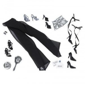 Mattel Barbie Collector - R9931 - Accessoire Poupée - Customisation Collector - Thème Soir