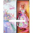 BARBIE poupée blonde - pétale de printemps - spring petals - boite AVON neuve - mattel 1996