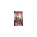 BARBIE poupée blonde - WINTER EVE - robe de bal verte et rouge écossaise - mattel 1994 - special edi...