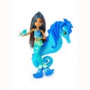Mattel Barbie - R5764 - Poupée - Sirène et Hippocampe - bleu