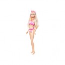 Mattel Barbie - T7184 - Poupée Mannequin - Barbie Plage Maillot Rose