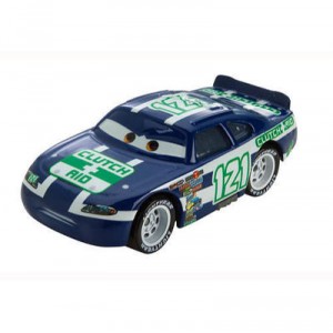 Mattel Cars - P7114 - Voiture Miniature - Roue à Propulsion + Véhicule - Clutch