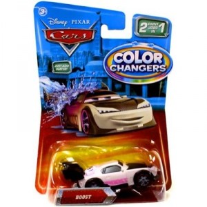 Mattel Cars - T5642 - Miniature Car - Boost - Color Change