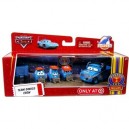 Mattel DISNEY CARS coffret TEAM DINOCO CREW THE KING (equipe complète)