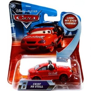 Mattel Disney Cars Look My Eyes Change Chief No Stall 60 P7053