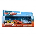 Mattel Disney Cars - T0315 - 3-Car-Pack - Véhicule Miniature - Dexter Hover and Damaged King and Lightning McQu...
