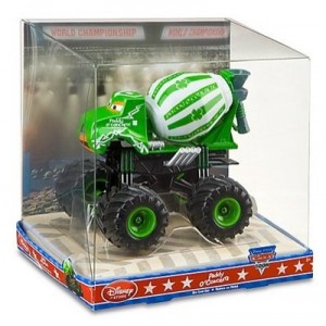 Mattel Disney Pixar Cars TOON Exclusive 1:43 Die Cast Car Paddy O`Concrete Monster Truck (Disneystore exclu...
