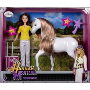 Mattel Hannah Montana Miley et Cheval Blue Jeans (N8048)