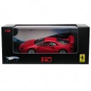 Hotwheels - P9931 - Véhicule Miniature - Elite - Mattel - Ferrari F 40 - Rouge - Echelle 1/43