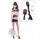 Mattel - M5797 - Poupée - Barbie - Coiffure Tendance - Top Model Hair Wear Teresa® Doll