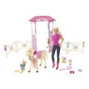 Mattel - N4892 - Poupée - Accessoire - Ecurie de Barbie et son Poulain