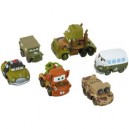 Mattel - N8942 - Coffret cars - Camps Militaire - Bully / Sergent / Flash / Sheriff / Mack / Martin