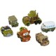 Mattel - N8942 - Coffret cars - Camps Militaire - Bully / Sergent / Flash / Sheriff / Mack / Martin
