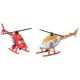 Mattel - P6332 - Véhicule - Cars - 2 Véhicules Cars - Scenes du Film - Ron Hover et Kathy Copter