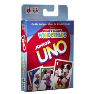 Mattel P6740-0 - UNO Junior mit Micky Maus Wunderhaus