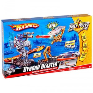 Mattel - R4165 - Hot Wheels - Véhicule Miniature - Cyborg Blaster