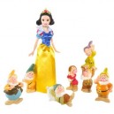 Mattel - R9642 - Disney Princesse - Poupée - Coffret Blanche Neige et 7 Nains