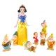 Mattel - R9642 - Disney Princesse - Poupée - Coffret Blanche Neige et 7 Nains