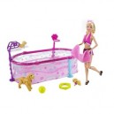 Mattel - T2706 - Poupée - Barbie et Les Chiots Nageurs