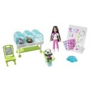 Mattel Polly Pocket - P6602 - Accessoire Poupée - Polly Soin des Animaux - Nursery