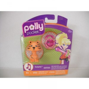 Mattel Polly Pocket - T4242 - Doll - Duo Cutant Fun - Tigray and Light Chat Reveil