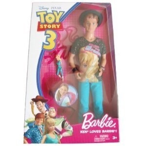 Mattel Toy Story 3 Ken Aime Barbie Poupée