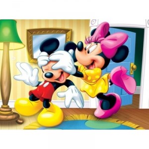 Mb Jeux Hasbro - MB - 6812 - Puzzle enfant - Puzzles 10 Pièces Disney - Blanche Neige