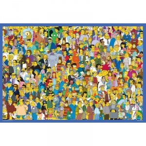 Hasbro - MB Jeux - 67962 - Puzzle - Simpsons - 500 Pièces (Mb Jeux)