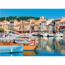Mb Jeux Hasbro - MB Puzzles - Puzzle 3000 Pièces Géo - Le port de Cassis