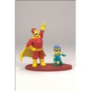 Mcfarlane Toys Simpsons Série 2 Diorama Radioactive Man and Fallout Boy