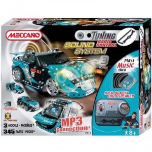 Meccano - 869952 - Jeu de Construction - Tuning Radio Commande Sound System Blue Car