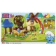 Mega Bloks Megablocks - 10713UN - Jeu de Construction - Le Carnaval des Schtroumpfs