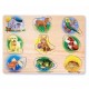 Melissa and Doug Mélissa and Doug - 342 - Jouet en Bois - éveil - Encastrement Sonore Animaux Familiers