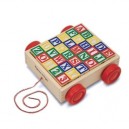 Melissa and Doug Melissa and Doug - Chariot de blocs abc 123 (Import Grande Bretagne)