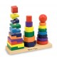Melissa and Doug Melissa and Doug Jeu à empiler de formes géométriques