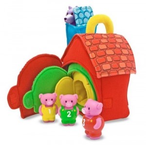Melissa and Doug Melissa and Doug Three Little Pigs Cottage