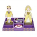 Melissa and Doug Prince and Princess Dress Up Dolls