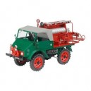 Schuco - SCHU00146 - Véhicule Miniature - Mercedes Benz Unimog Equipé Incendie - Echelle 1 / 18