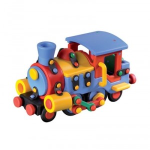 Mic O Mic - 89027 - Jeu de construction - Locomotive - 8.3 cm
